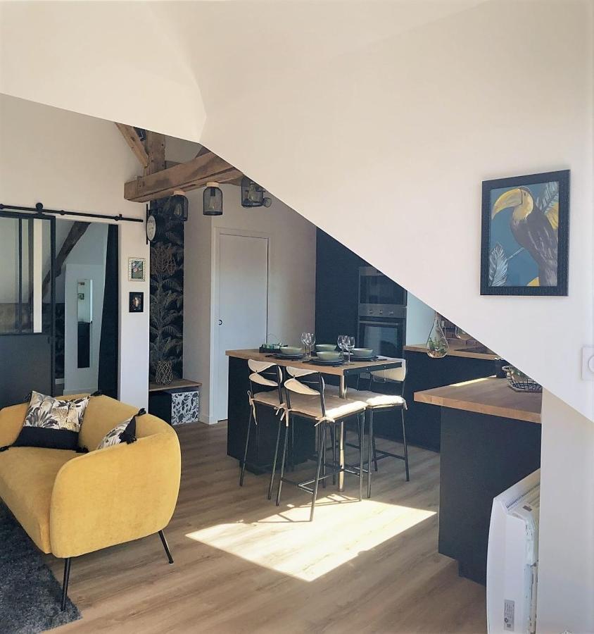 Gite La Terrasse Du 37 Breteil Exteriör bild