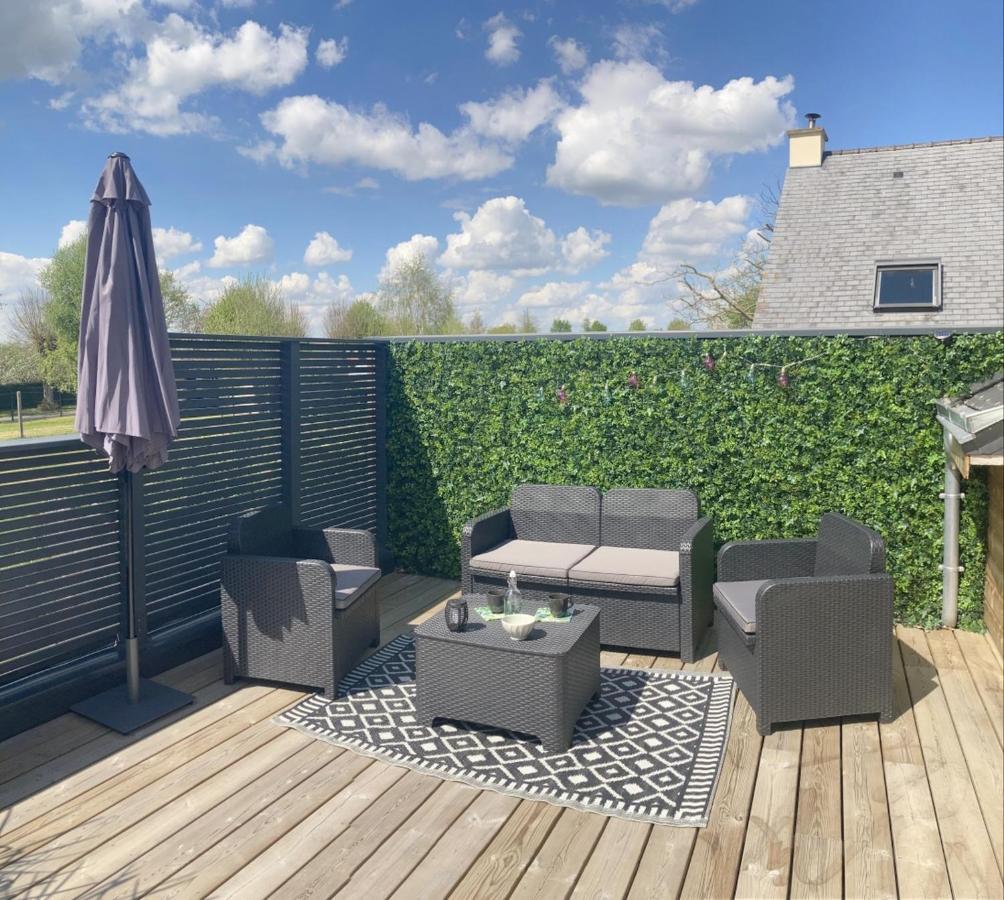 Gite La Terrasse Du 37 Breteil Exteriör bild