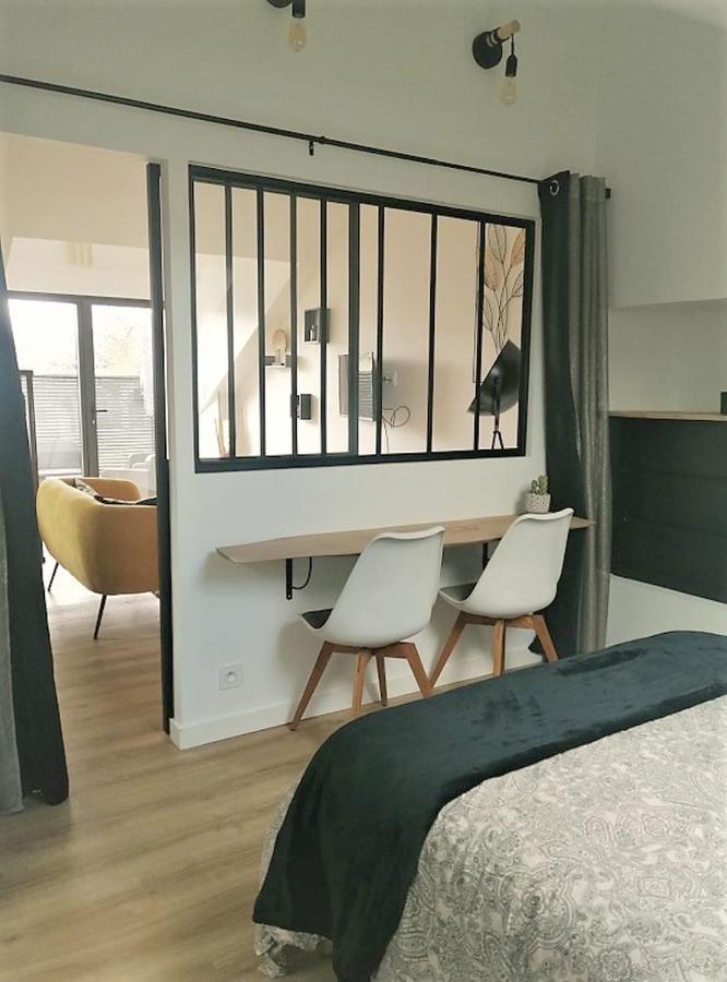 Gite La Terrasse Du 37 Breteil Exteriör bild