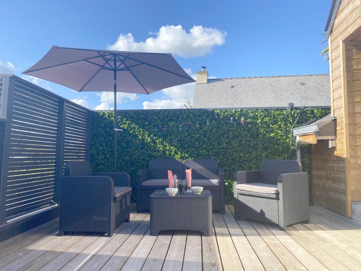 Gite La Terrasse Du 37 Breteil Exteriör bild