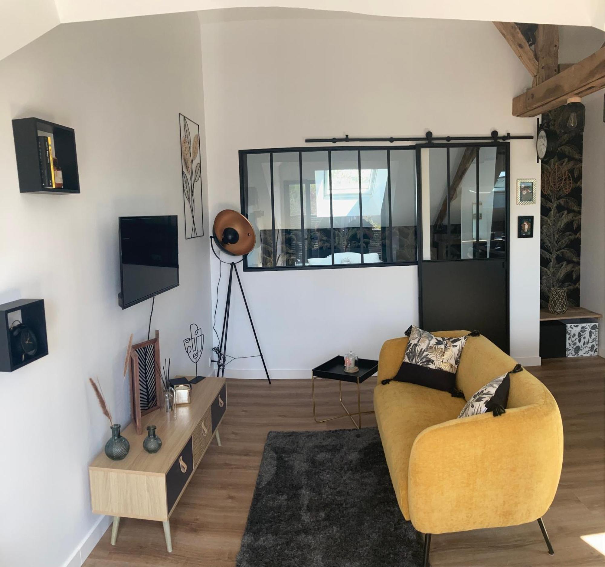 Gite La Terrasse Du 37 Breteil Exteriör bild