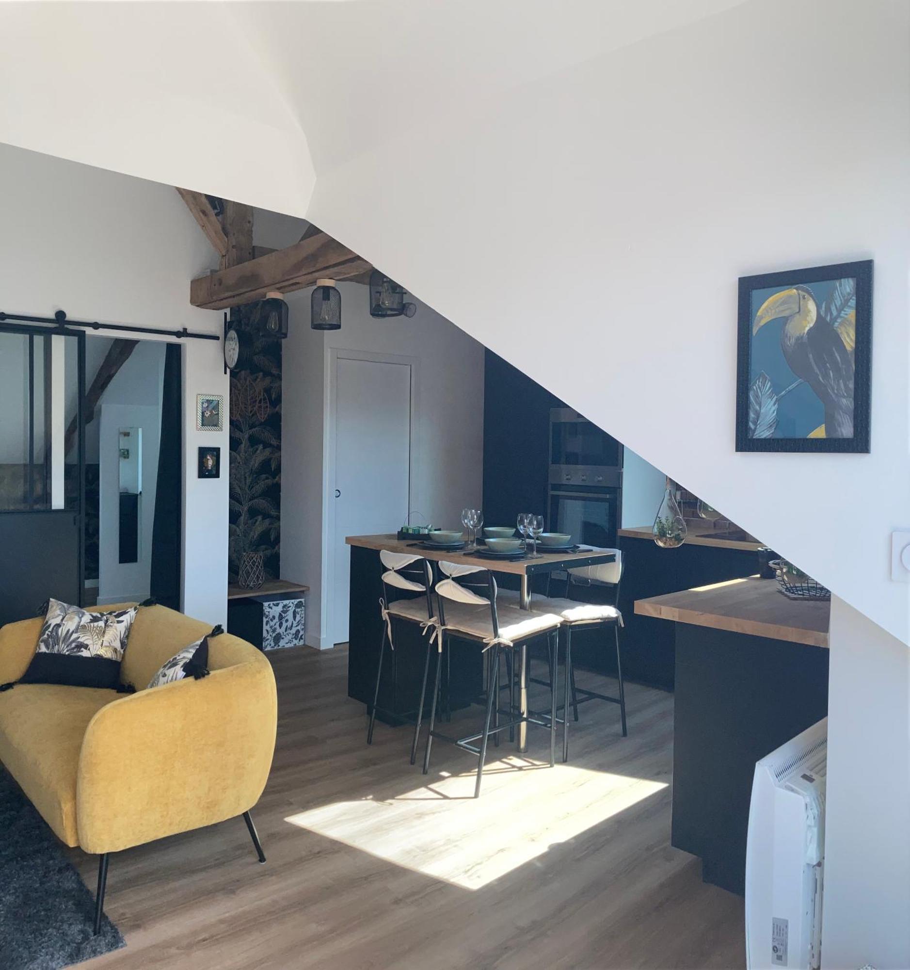 Gite La Terrasse Du 37 Breteil Exteriör bild